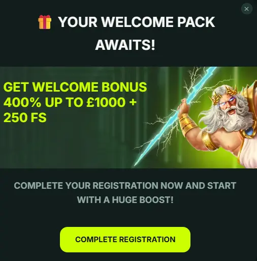 Welcome Bonus after the Registration and BetNjet Login