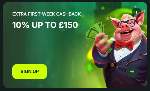 Extra First-Week Cashback BetNjet Casino Bonus