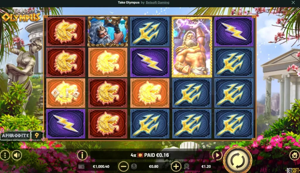 Take Olympus BetNjet Online Slots